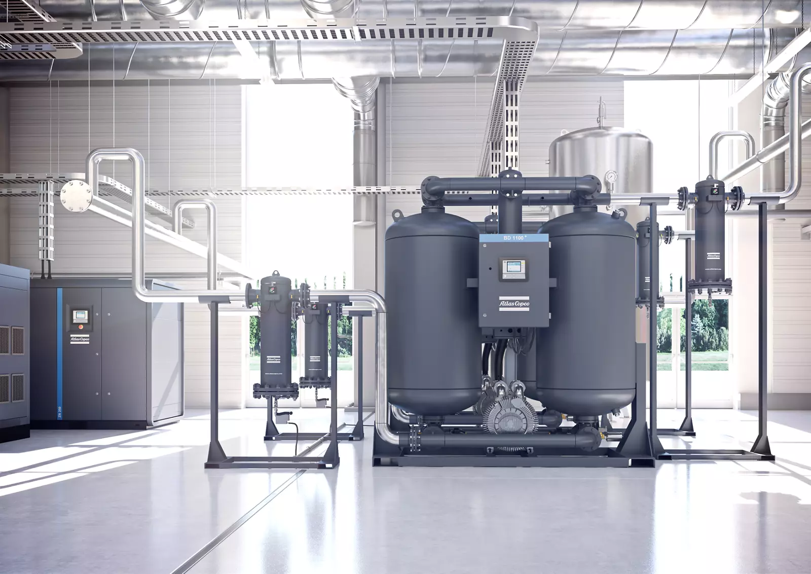 Oil-free air compressors